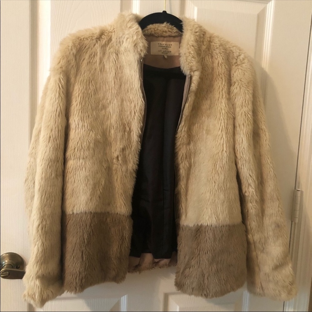 Zara Fur Coat